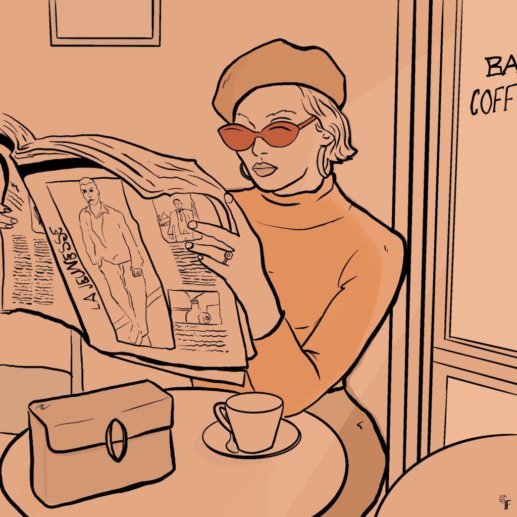 Coffe and newspapers